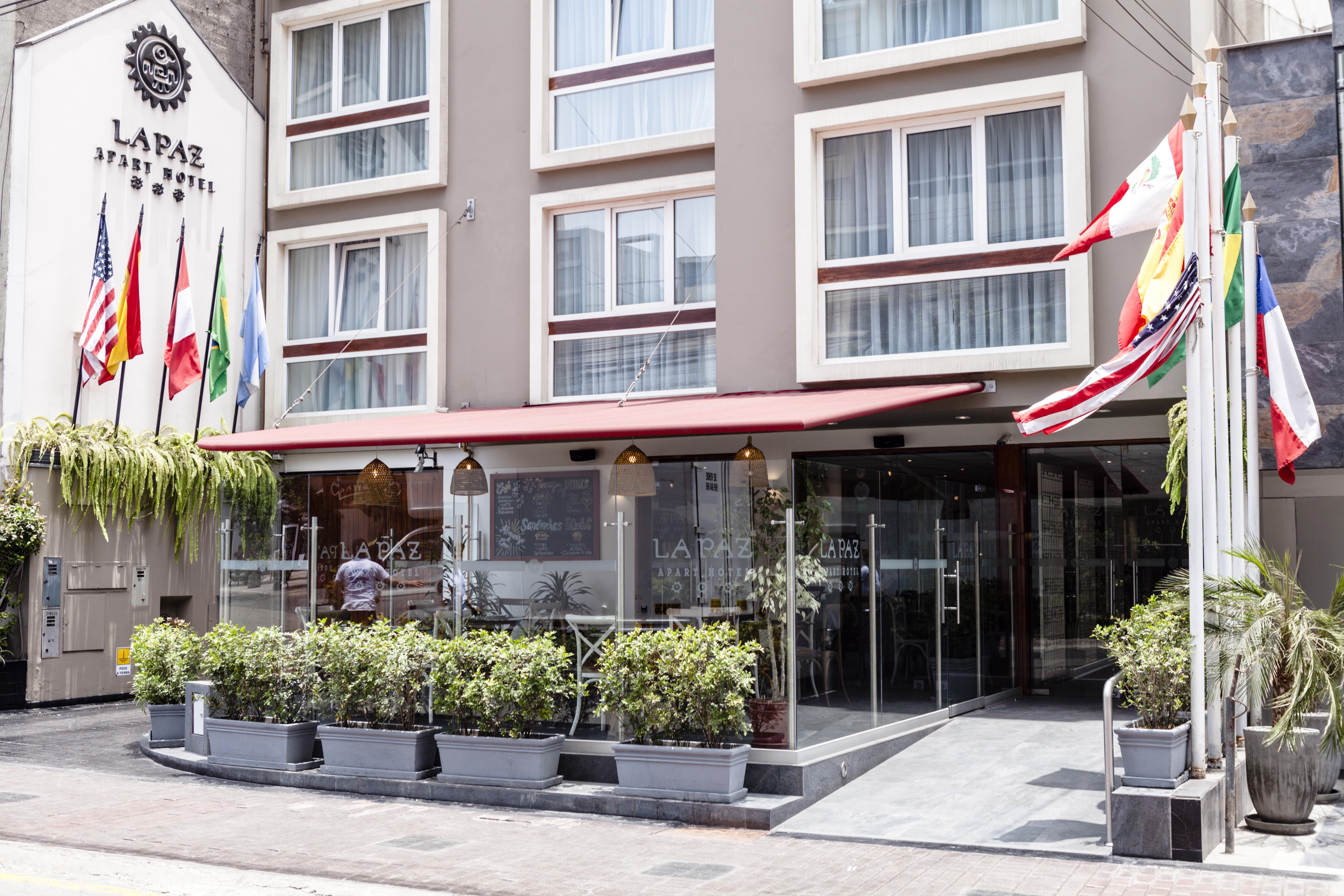 La Paz Apart Hotel ลิมา ภายนอก รูปภาพ